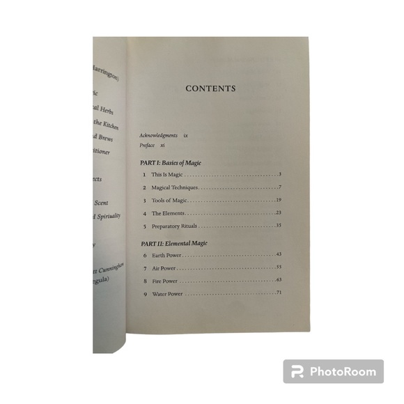 Wicca book Earth, Air, Fire and Water by Scott Cunningham - Picture 6 of 10